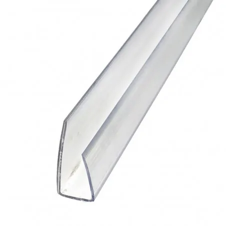 Polycarbonate U profile 4mm x 210cm