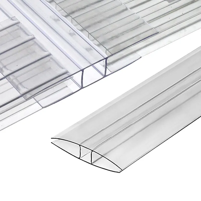 Polycarbonate sheet Η profile 6mm