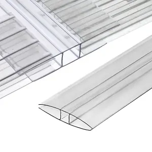 Polycarbonate sheet Η profile 6mm