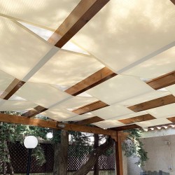 Shade sail stripe for pergola 75cm