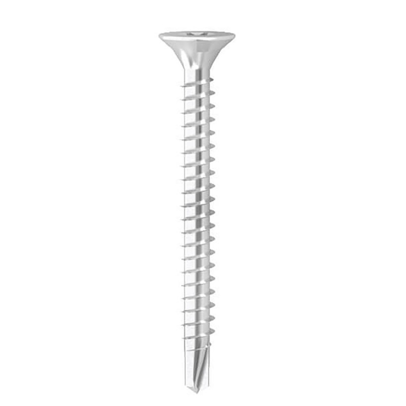 Self-drilling metal screw