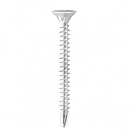 Self-drilling metal screw