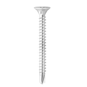 Self-drilling metal screw