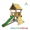 Commercial wooden playground Q2 Commercial wooden playground Q2