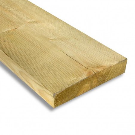 Pressure treaded pine board 2,8 x 19,5 x 420cm