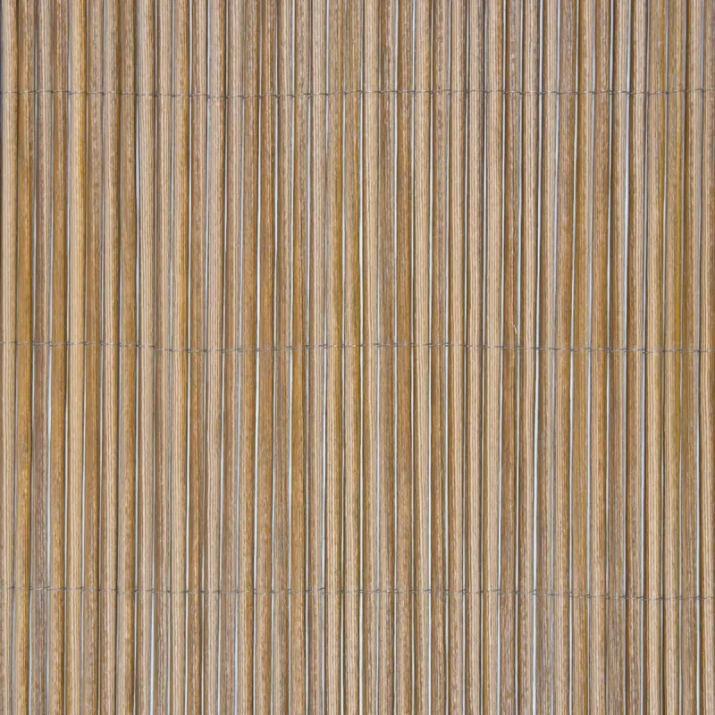 Καλαμωτή Συνθετική 2 όψεων Premium- καφέ ανοιχτό