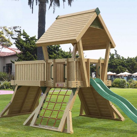 Commercial wooden playground Q3