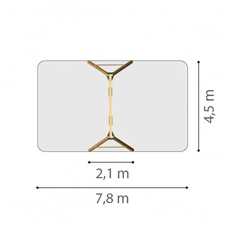 Commercial clasic swing Commercial Wooden Swing