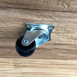 Single casters swivel type Ø25mm