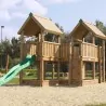 Commercial playground Project 6 Commercial Wooden Playground - Project 6