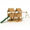 Commercial playground Project 7S Commercial Wooden Playground - Project 7 with Swing Module 2 Seats