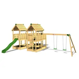 Ξύλινη παιδική χαρά - Project 8S