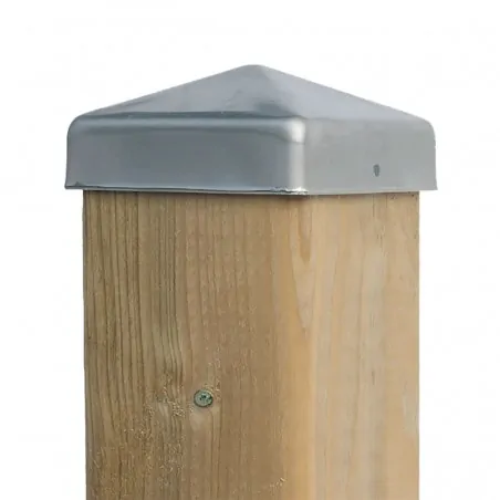 Post finial cap pyramid Post Cap Hot Dip Galvanised Nr 7
