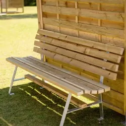 garden bench base hot deep galvanized