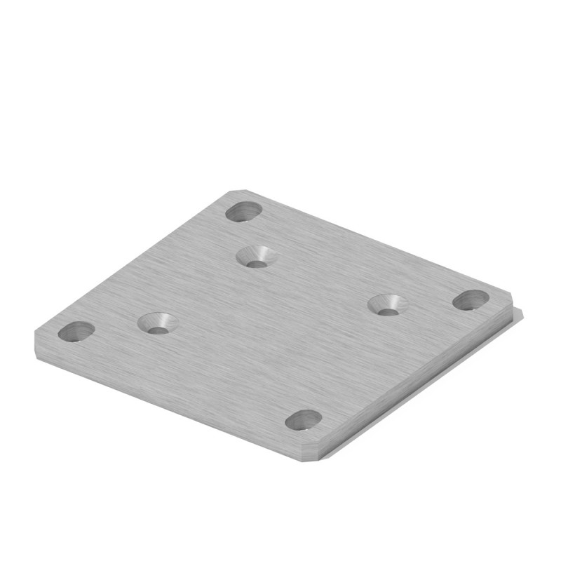 therrawood aluminum corner post plate