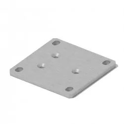 therrawood aluminum middle post plate