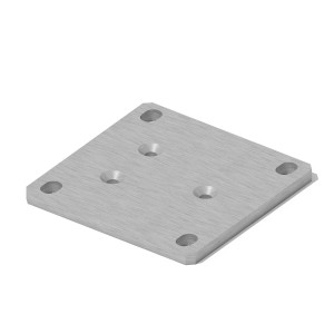 therrawood aluminum middle post plate