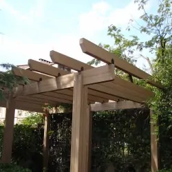 WPC pergola frame