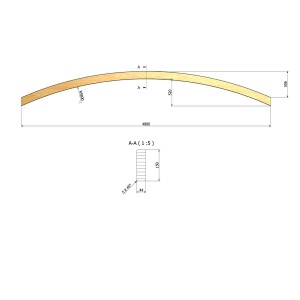 wooden arches for pergola construction