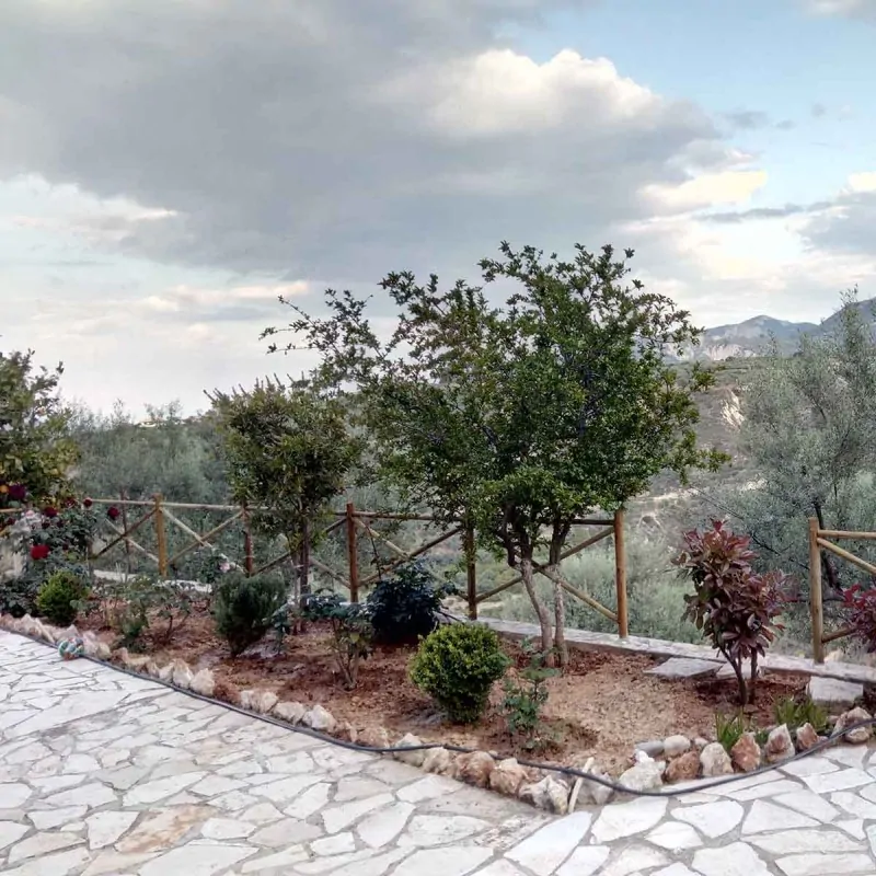 Ξύλινος πάσσαλος Ø6εκ.