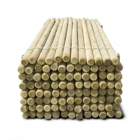 Pressure treated pole Ø8cm Ø8 x 300cm