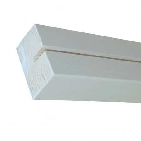 Top-bottom rail for PP 4,5x7cm 4,5 x 7 x 96,5cm | white