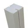 Wooden post middle for PP trellis 7x7cm 7 x 7 x 120cm | white