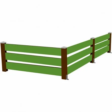 Pressure treated pine post 8,8x8,8cm 8,8 x 8,8 x 100cm