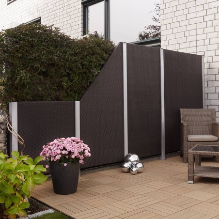 Techno-rattan fence panel 180(Y) x 90cm