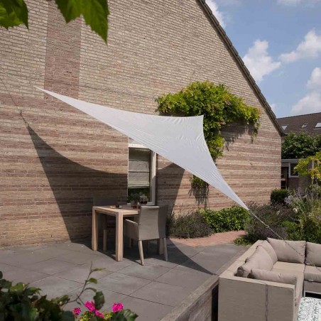 Waterproof shade sail triangle 4 x 4 x 4m