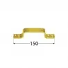 Garden door handle Universal handle 150 x 15mm