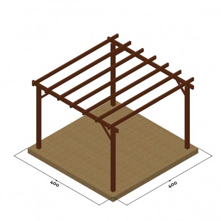 Pergola frame