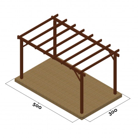 Pergola frame