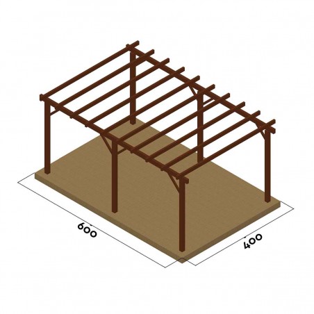 Pergola frame