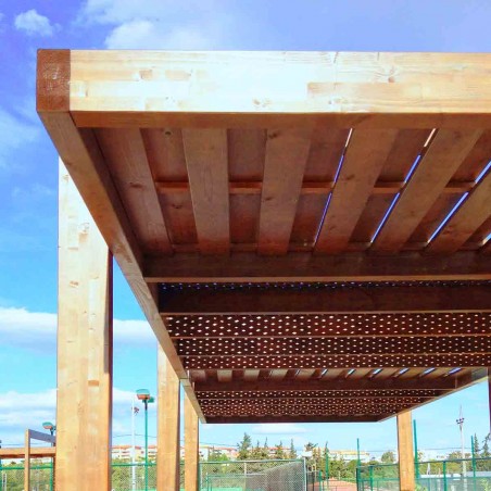 Wooden pergola Mesogeios