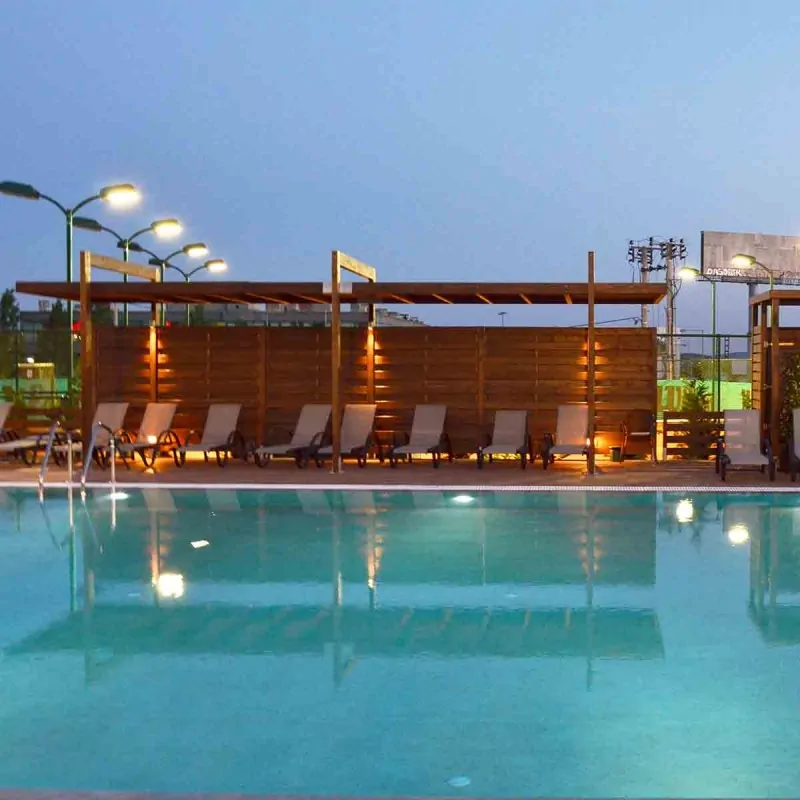 Πέργκολα Μεσόγειος από τοίχο