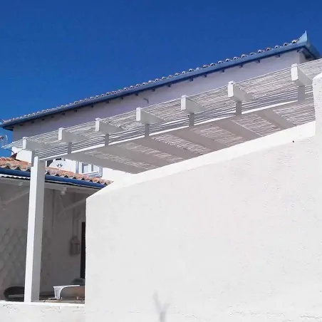 Solid bamboo fencing roll  Ø7-12mm 100(h) x 300cm