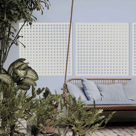 PP Moon trellis 100 x 200cm white