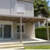 Wall double board wooden pergola 300 x 300cm