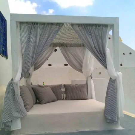 Wall privacy trellis pergola 300 x 300cm