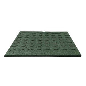 anti-vibration safety floor for installation in a playground or gym