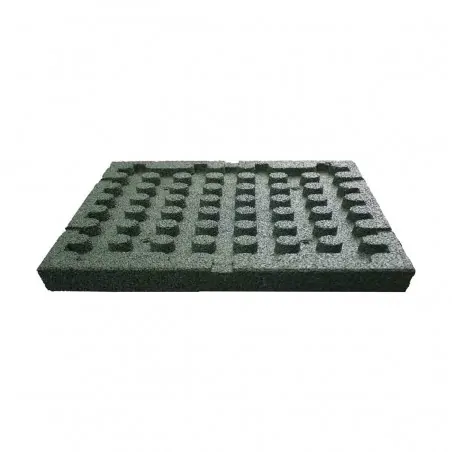 Rubber Tiles 40mm - 50x50 cm