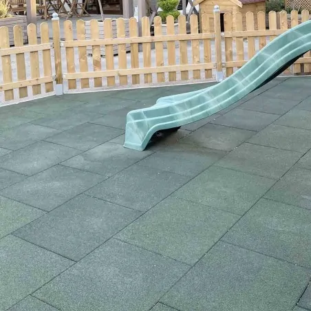 Rubber Tiles 40mm - 50x50 cm