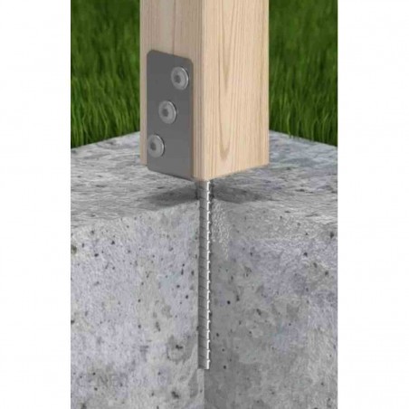 Concrete post support U Nr7