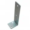 Heavy duty angle bracket 6,5 x 20,5cm Heavy Duty Galvanized Angle 20,5 x 6,5cm
