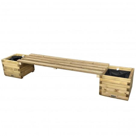 Planter bench 40cm in 3 lengths