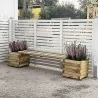 Planter bench 30cm in 2 lengths BENCH PLANTER 30 x 100cm.