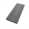 WPC 3d fencing board  2 x 12 x 360cm - dark grey