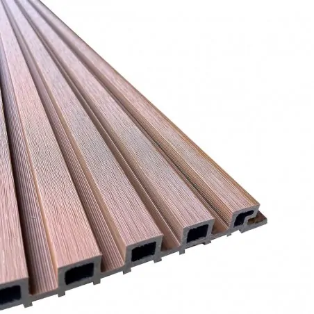 3D WPC cladding 2,5 x 22 x 290cm -brown