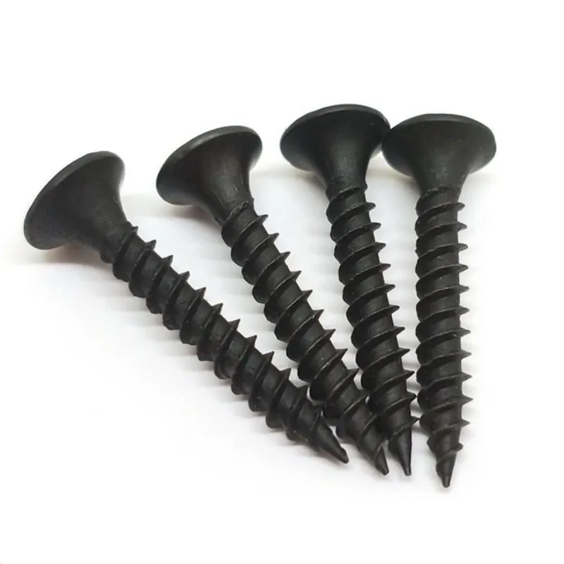 WPC screw inox 4x35mm for clips - black